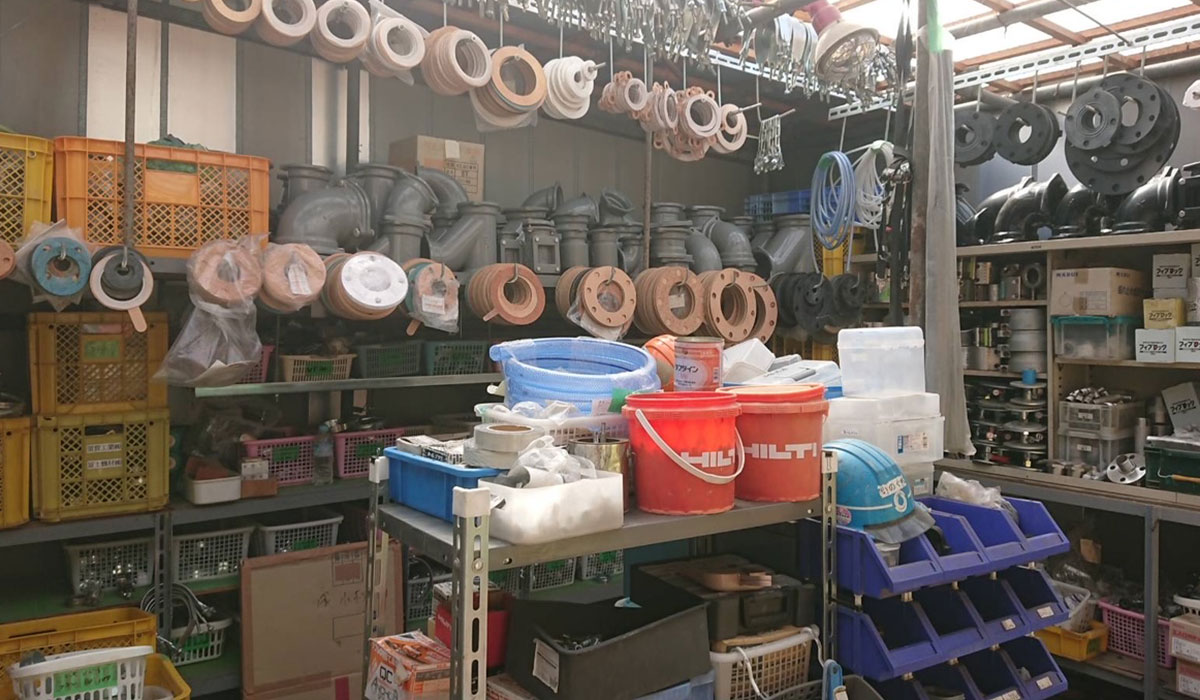 実際の作業風景・作業場5